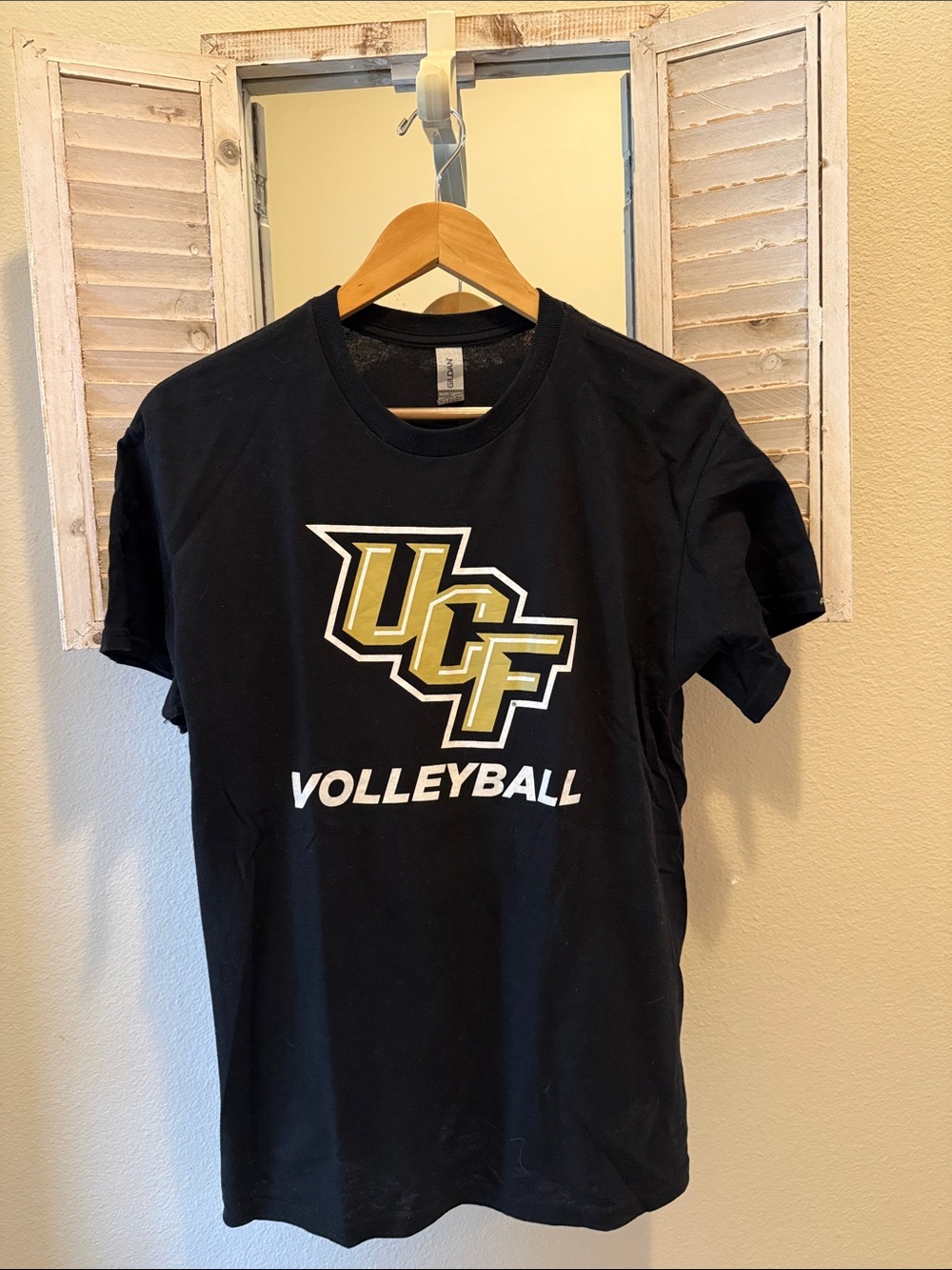 Gildan Black UCF Volleyball Graphic Tee